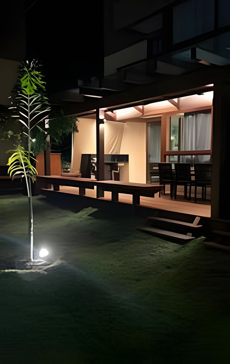 Apê Terraço do Mar | Deck & Rede em Carneiros