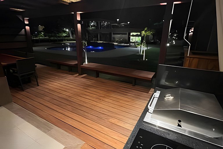 Apê Terraço do Mar | Deck & Rede em Carneiros