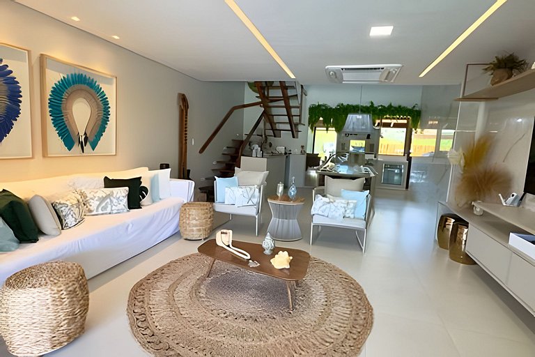 Bangalô Mar & Sol | Luxo Beira-Mar em Carneiros