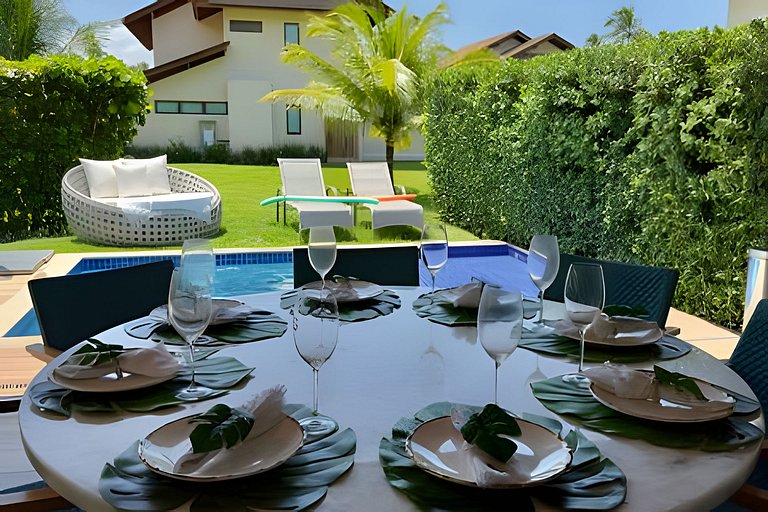 Bangalô Mar & Sol | Luxo Beira-Mar em Carneiros