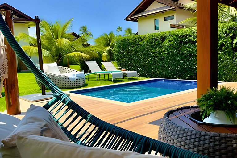 Bangalô Mar & Sol | Luxo Beira-Mar em Carneiros