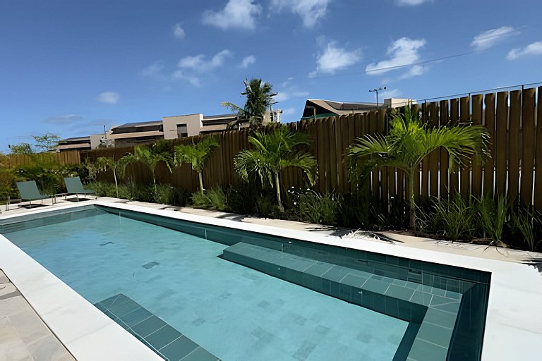 Apê Muro Alto | Estilo, Lazer e Praia á Beira-Mar