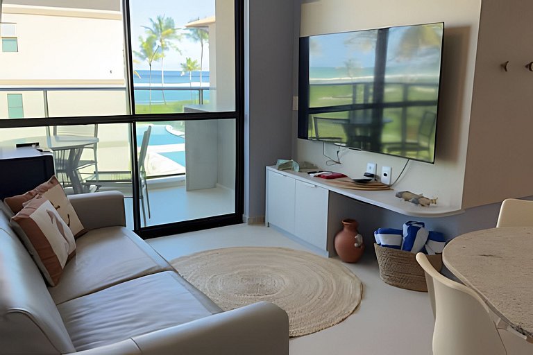 Apê Muro Alto | Estilo, Lazer e Praia á Beira-Mar