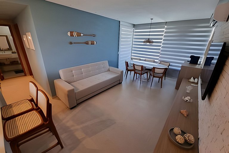 Apê Brisa Alta | Charme, Estilo & Mar em Carneiros