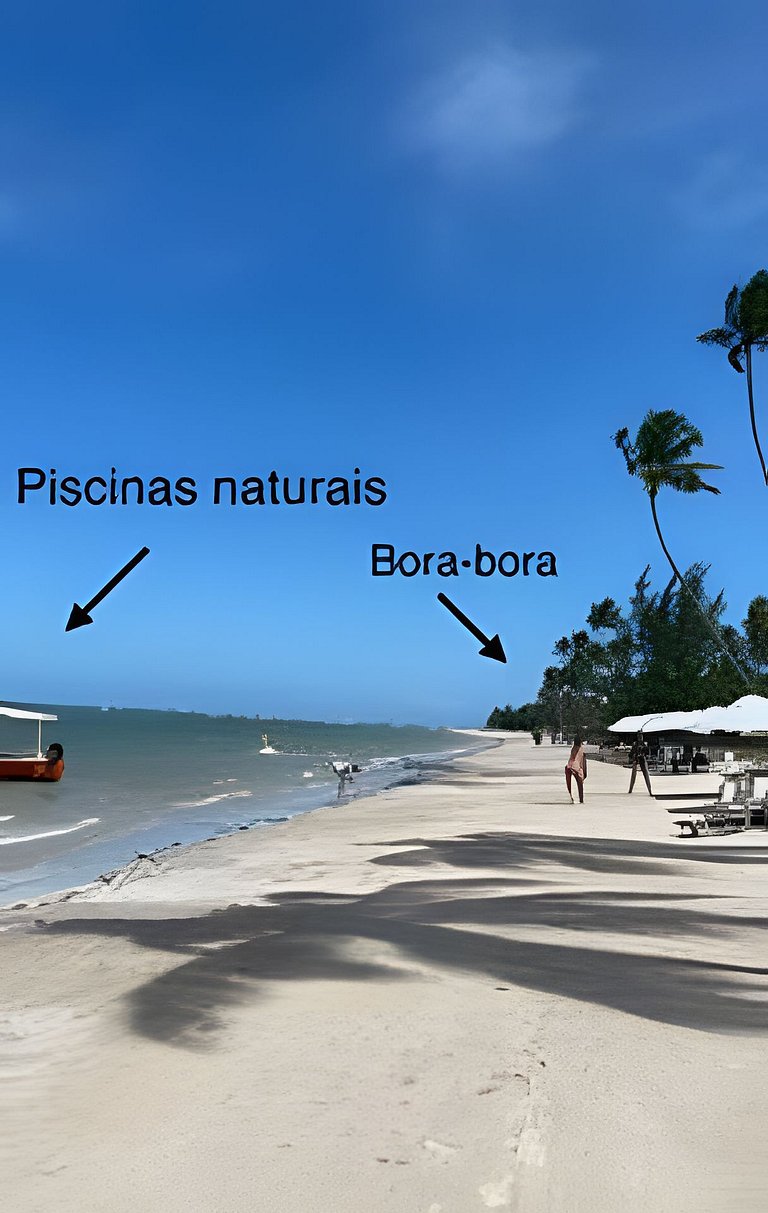 Apê Âncora Azul | Conforto e Mar em Carneiros