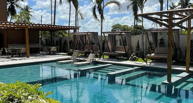 Apê Areia Branca | Luxo & Mar no Amura Carneiros